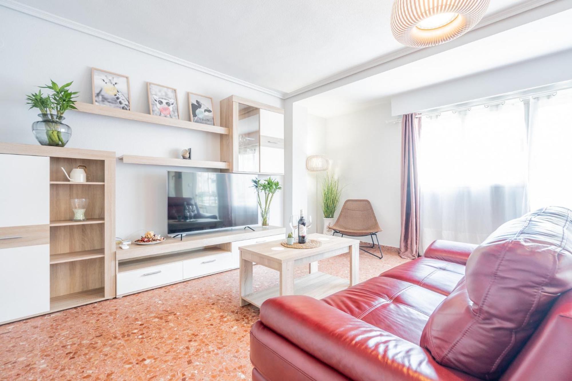Apartamento Familiar En Avenida Del Puerto Валенсія Екстер'єр фото